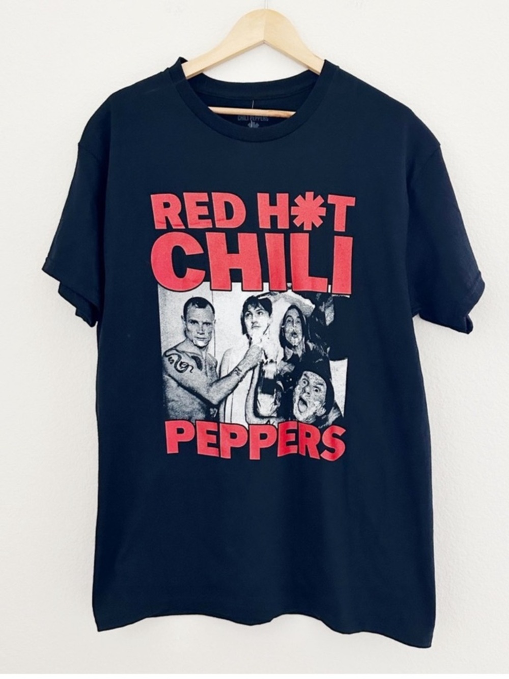 Red Hot Chili Peppers Black Graphic Tee